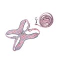 thumbnail image 3 of Pet Reflective Training Vest Traction, Pet Harness Leash Set Vest Adjustable Chest Abrasion Resistance Pet Dog Harness And Leash Set Dog Harness  For Home Rose Red M, 3 of 8