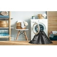 thumbnail image 2 of Ahgly Company Machine Washable Indoor Rectangle Transitional Charcoal Black Area Rugs, 2' x 4', 2 of 7