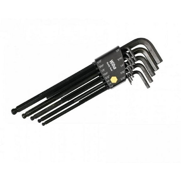 Wiha Ball End Hex Long Arm L-Key 13 Pc. Set