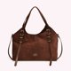 thumbnail image 4 of Bolso Axila Retro Esmerilado Gran Capacidad para Mujer en Otoño E Invierno Nueva Comm (café), 4 of 9