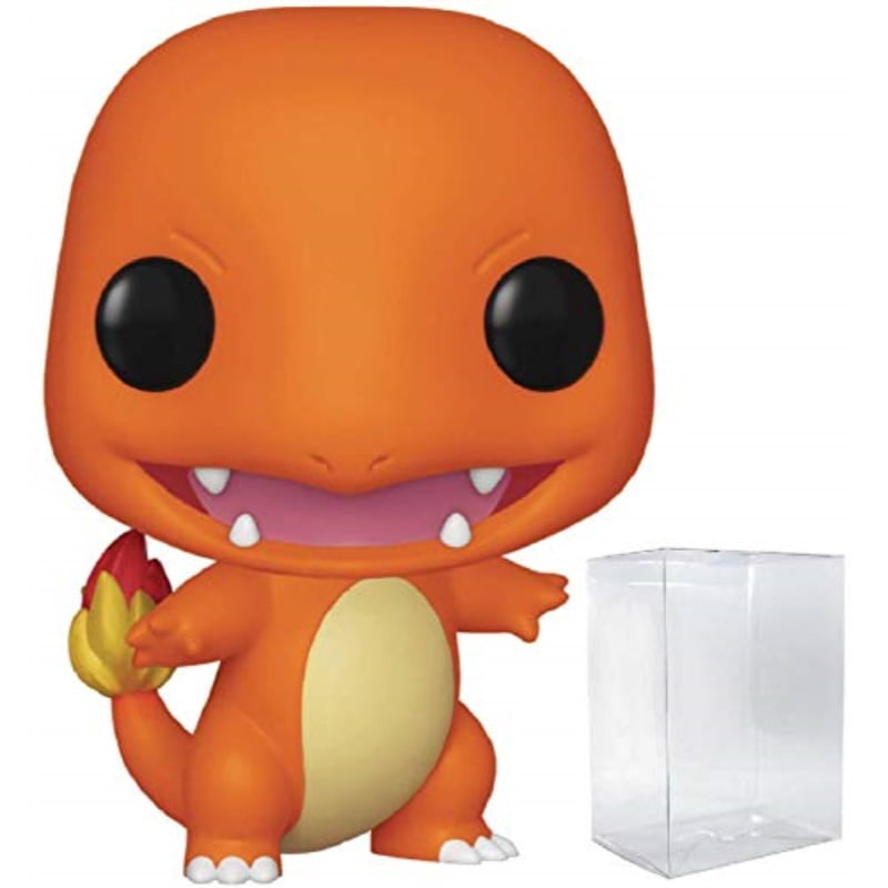 Funko Games: Pokemon - Charmander Pop! Vinyl Figure (Includes Compatible Pop Box Protector Case