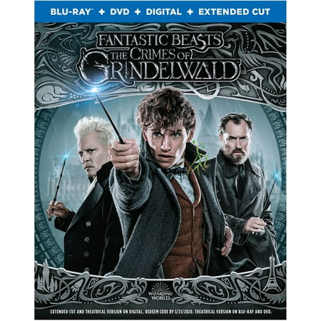 Fantastic Beasts: The Crimes of Grindelwald (Blu-ray + DVD + Digital (The Best 3d Scanner)