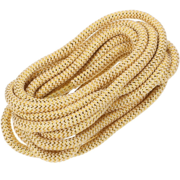 Mizh 1 Pair Round Shoelaces Circular Shoestring Decorative Shoelaces Casual Sneakers Shoe Laces