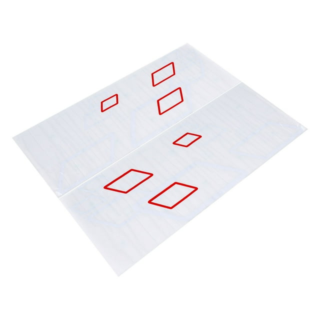 Auto Body Graphic Stickers, Car Body Side Sticker Waterproof PVC For Off Road Vehicles Black Red,White Red
