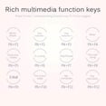 thumbnail image 1 of pitrice Game Keyboard Mouse Earphone Set Of Real Mechanical Key Mouse Set, 1 of 9