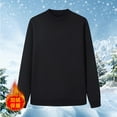 thumbnail image 4 of RYDCOT Men's Warm Crewneck Casual Sweater Chunky Knit Sweater Classic Casual Sweaters Black, 4 of 4