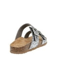thumbnail image 3 of Women Time And Tru Footbed Slide, 3 of 5