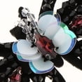thumbnail image 3 of Apliques de mariposa de cristal Clip Ropa Bolsas Embellecimiento Artesanía Negro, 3 of 8
