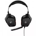 thumbnail image 3 of Audífonos con Microfono Logitech G332 Alámbrico Negro Rojo para PC Mac PS4 Xbox One Nintendo Switch, 3 of 4