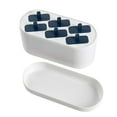 thumbnail image 1 of Hearth & Gear Ice Ice Yogurt Tubes Food Grade Pp Material To Low Temperatures And Easy To Demold! Enjoy DIY With Your Children Making Multiple Flavors In One Go! Small Ice Trays for Freezer Ice Tray, 1 of 4