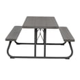 thumbnail image 2 of Mesa de Picnic Lifetime 1.83m con Bancas Chocolate, 2 of 4