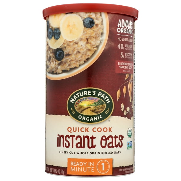 Nature'S Path Oatmeal, Quick Oats, 18 Oz.