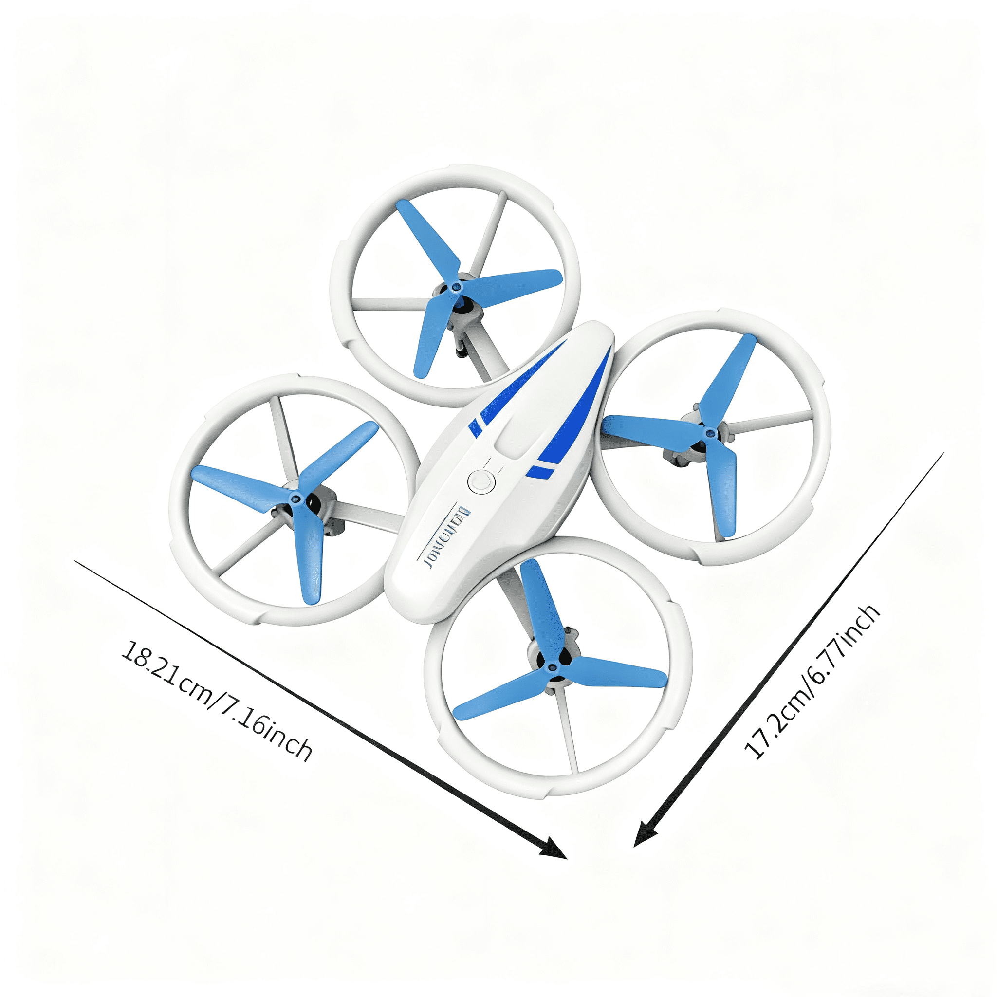 EACOPOL Kids Drone, Mini Drone, Beginner Drones with LED Lights for Kids, LED Remote Control Drone, Indoor Outdoor Mini Quadcopter Toy, Christmas Birthday Gift for Boys Girls (Blue)