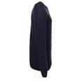 thumbnail image 4 of Perry Ellis (Greenwich Village) Purple Cable Knit Crew Neck Sweater, Size Medium, 4 of 4
