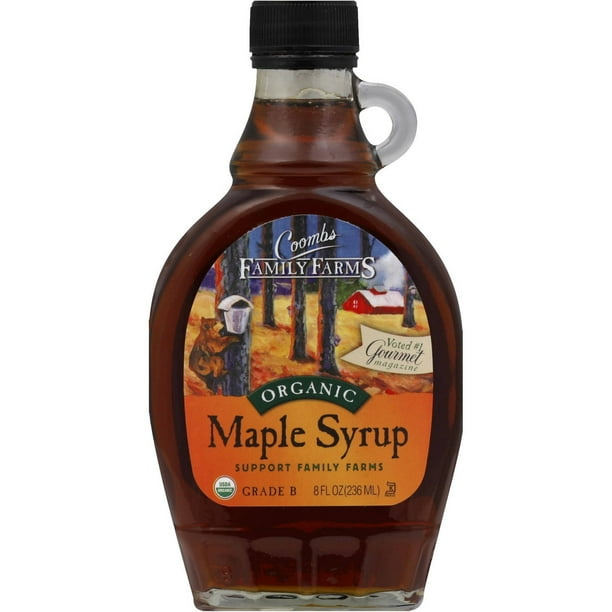 Coombs Family Farms Organic Maple Syrup, 8 fl oz, (Pack of 12 ...