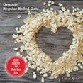 thumbnail image 5 of Great River Organic Milling Organic Old Fashioned Rolled Oats  Whole Grain, USDA Organic, Non-GMO, Kosher  Hearty Texture for Oatmeal, Granola, Cookies, Baking & Meal Prep  25 Lb. Pack of 1, 5 of 6