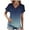 Navy, variant on Fesfesfes Womens Plaid T Shirt Blouses For Women Dressy Casual Sexy Trendy Western V Neck T-shirts Spring Fashion Clothes Summer Tunic Tops Womens Short Sleeve Shirts 6(M)