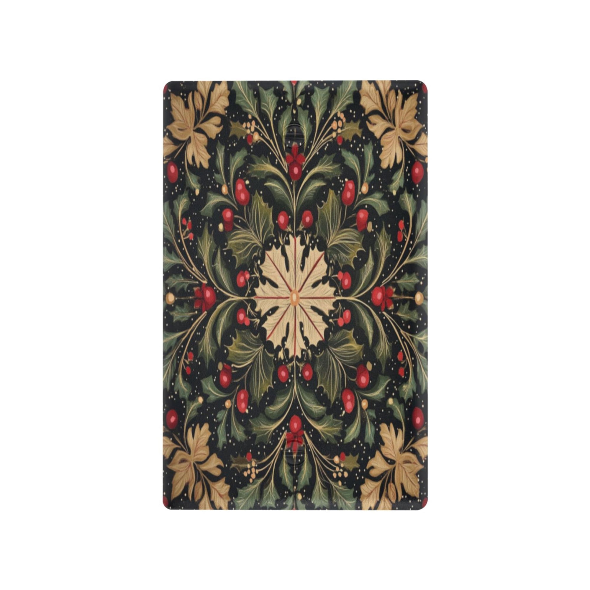 Switch Panel Switch Decoration 2.76x4.53x0.28 Inches Unused Outlet Cover Switch Plate Wall Plates Living Room Kitchen Bedroom Study Switches Christmas Colorful Pattern