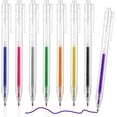 thumbnail image 2 of 12 Pack Retractable Glitter Marker,Bexikou Glitter Colored Pen,Metallic Pen Glitter Pens Sparkling Markers Art Drawing Pens for Detailed Drawing, Coloring, Journaling, Sketching, Crafts, 2 of 8