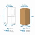 thumbnail image 4 of Refrigerador LG Side by Side 28 Pies Plata VS28QBP, 4 of 6