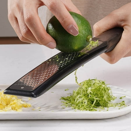 

Tiitstoy Cheese Grater Lemon Ginger Grater Grater Knife Grater Stainless Steel Long Cheese Grater Cheese Grater Creative Lemon Grater Multi-purpose Grater