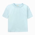 thumbnail image 5 of Toddler Girl Clothes Toddler Girls Summer Clothes Set Solid Short Sleeve T Shirt With Shorts Set Girls 2 Piece Tracksuit, 5 of 6