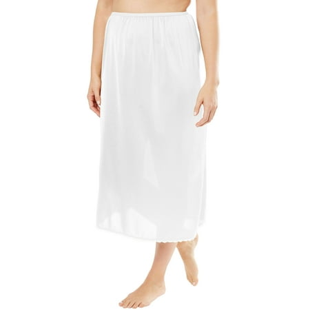 Plus Size 2-pack 31" Half Slip By Comfort Choice