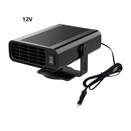 

GiliGiliso Clearance Universal 12V Winter Car Heater Rotatable Defogging Heater Fast Heating Heater