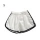 thumbnail image 1 of Pantalones cortos deportivos para mujer Pantalones cortos deportivos sueltos con pierna ancha Pantalones cortos deportivos, Blanco, S Kearding AP001487-01B, 1 of 7