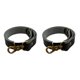 thumbnail image 1 of Leather Curtain Tiebacks 2 Pcs Curtain TieBacks,Leather Curtain Rod Holder Holdbacks for Office Living Room Cafe Balcony Light Brown, 1 of 5