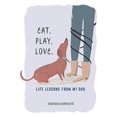 thumbnail image 1 of Manger. Jouer. Aimer.: Leçons de Vie de Mon Chien, 1 of 2