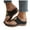 Black, variant on Womens Flip Flops Orthopedic Sandals Summer Comfortable Walking Thongs Beach Arch Support Slip on Slippers