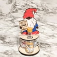 thumbnail image 3 of Christmas Bottle Rack Wooden Bottle Holder Ornament Glass Hanger Christmas Party Decorations Gift, 3 of 7