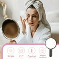 thumbnail image 5 of RAGUPEL Hand Mirrors with Handle,Circular Mirror Surface 6.7"*3.9"*0.4" Handheld Mirror with Handle,Aluminum-Coated Mirror Hand Held Mirrors with Handle,Black, 5 of 7