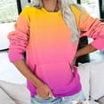 thumbnail image 1 of Wolfast Hauts et Blouses à Manches Longues pour Femmes T-Shirt Imprimé Mode Blouse à Manches Longues Col Rond Hauts Décontractés Chandail en Molleton, 1 of 9