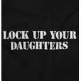 thumbnail image 2 of Lock Up Your Daughters Funny Son Youth T Shirt Tee Boys Infant Toddler Brisco Brands 12M, 2 of 5
