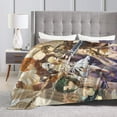 thumbnail image 3 of Genshin Impact Bed Blanket Air Conditioner Quilt Ultra Soft Flannel Blanket All Season Fuzzy Blanket Reversible Fluffy Plush Blanket 50"X40", 3 of 7