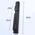 thumbnail image 4 of Portable Oval Pool 4 Holes Leatherette Storage Bag Holder with Shoulder Black, 4 of 4