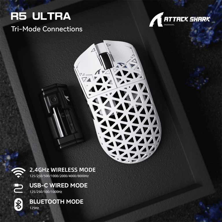 セール　ATTACK SHARK R5 ULTRA ブラック 黒 ATTACK SHARK R5 ULTRA ブラック