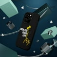 thumbnail image 3 of DistinctInk Tough Case for Apple iPhone 13 PRO (6.1" Screen), Compatible with MagSafe Charging - Livin the High Life - Giraffe, 3 of 6