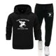 thumbnail image 3 of Chándal para hombre 2024, conjunto de dos piezas, sudaderas con capucha para hombre, chándal de campamento mestizo, traje de jogging para otoño e invierno, conjunto de sudaderas con capucha para hombr, 3 of 4