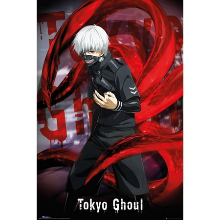 New Tv Show Poster - Tokyo Ghoul - Manga / Anime TV Show Poster / Print (Ken Kaneki) (Size: 24