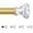 Brass Gold, variant on Black Decorative Crystal Curtain Rods 36 to 88 Inch:Heavy Duty Adjustable Window Curtains Rods for Living Room Bedroom,Matte Black Modern Acrylic Drapery Rod with Clear Bling Diamond Finials