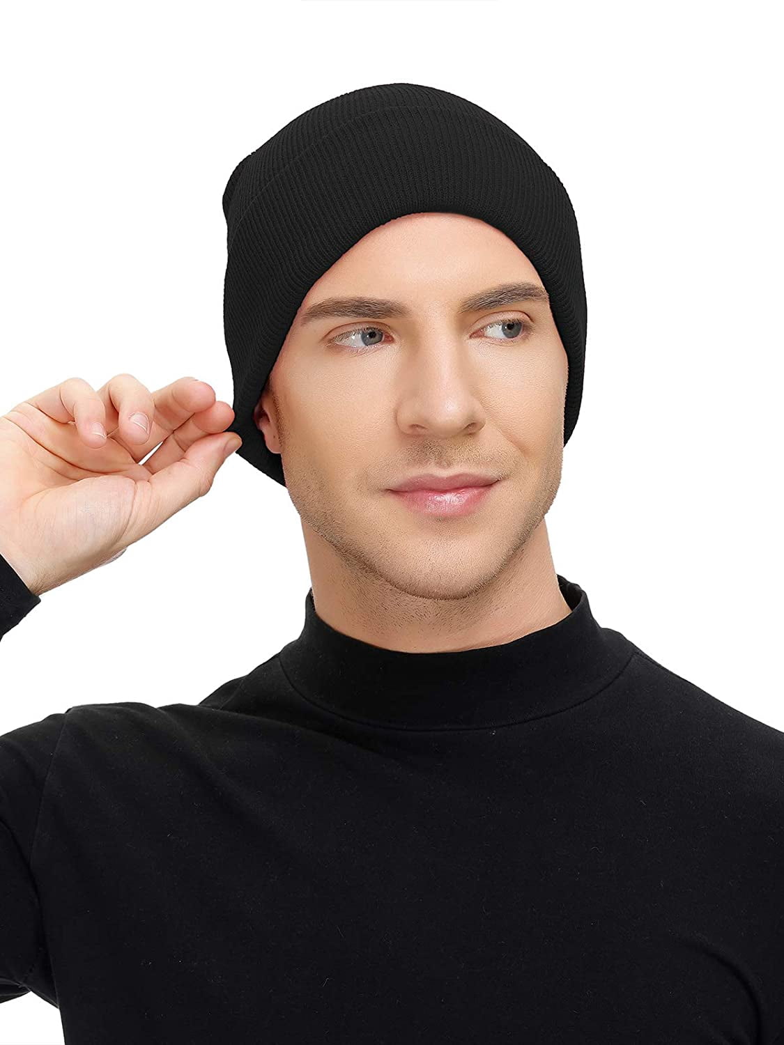 Zando Men's Beanie Caps Classic Winter 