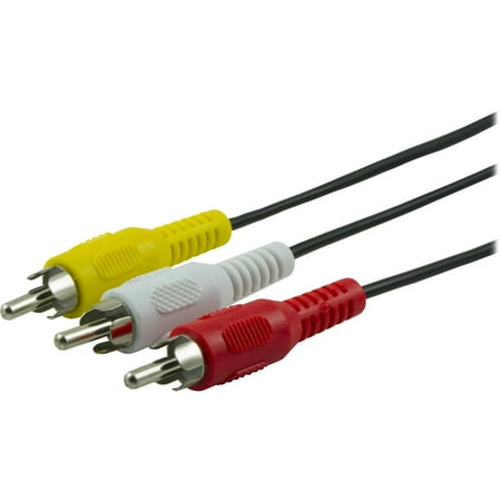 GE Composite Audio/Video Cable, 6′ GE Composite Audio/Video Cable, 6′