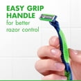 thumbnail image 3 of Gillette Sensitive Men's Disposable Razor, 12 Razors, 3 of 8
