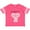 Football Pink and White, variant on Inktastic Aditi My Gigi Loves Me Pink Elephant Beautiful Girls Toddler T-Shirt
