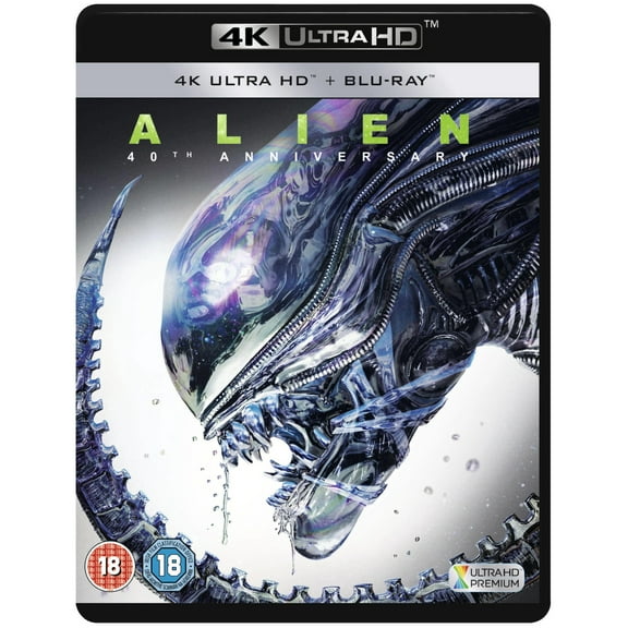 Alien (4K Ultra HD) Veronica Cartwright John Hurt Sigourney Weaver Yaphet Kotto Tom Skerritt