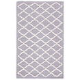 thumbnail image 2 of SAFAVIEH Cambridge Karen Geometric Wool Area Rug, Silver/Ivory, 4' x 6', 2 of 7