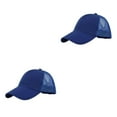 thumbnail image 2 of Gorra de béisbol Qarigey con correa ajustable y protección solar azul CC636-7, 2 of 6